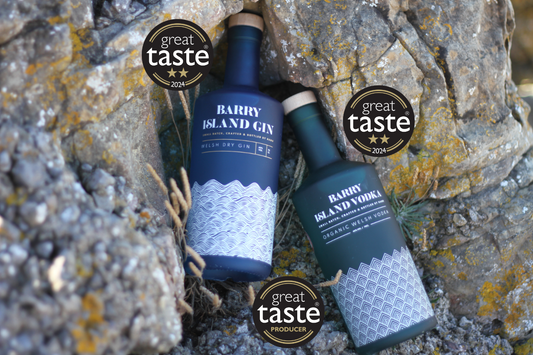 Serving up a Double! Barry Island Spirits Co takes home Two Great Taste 2024 Awards