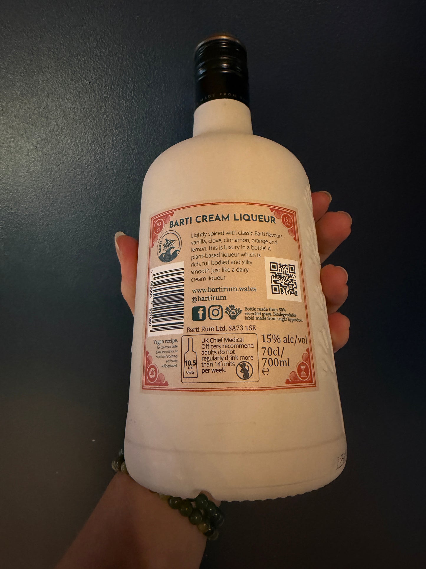 Barti Cream Liqueur 70cl Bottle