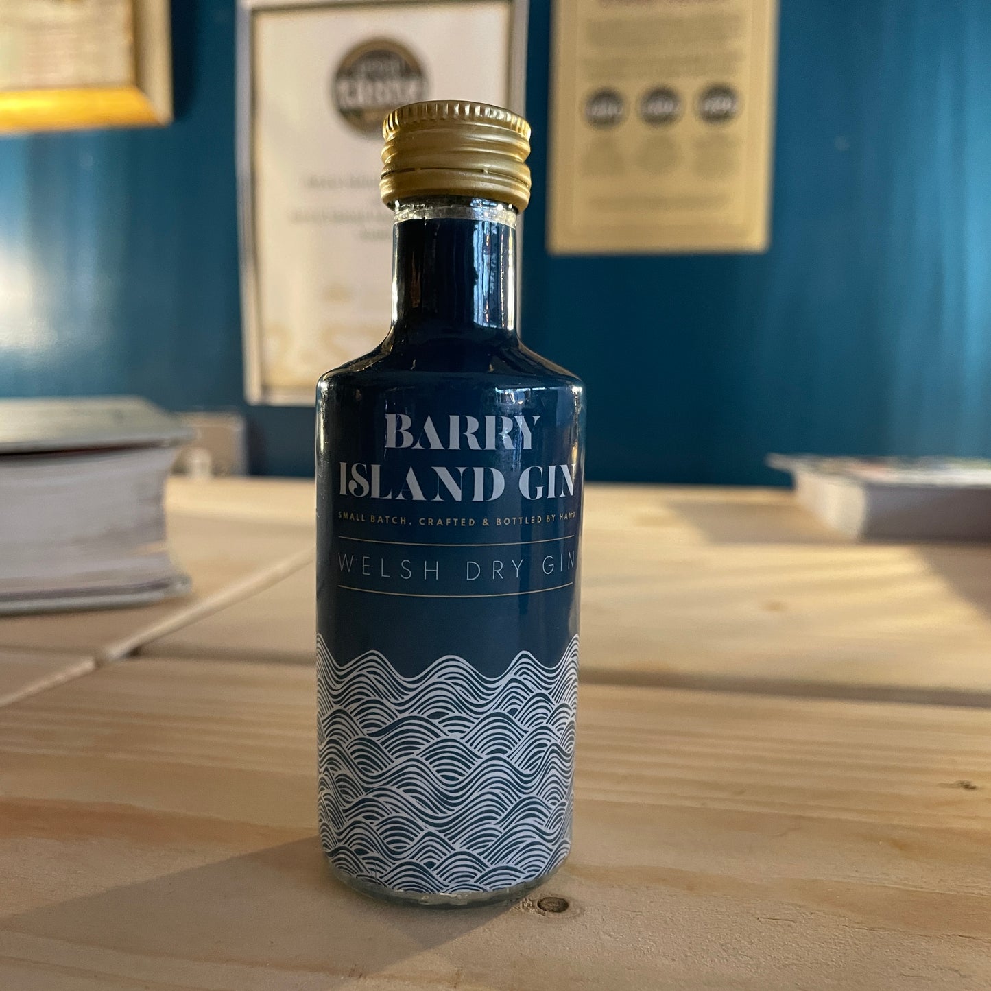 Barry Island Dry Gin 5cl Miniature Bottle