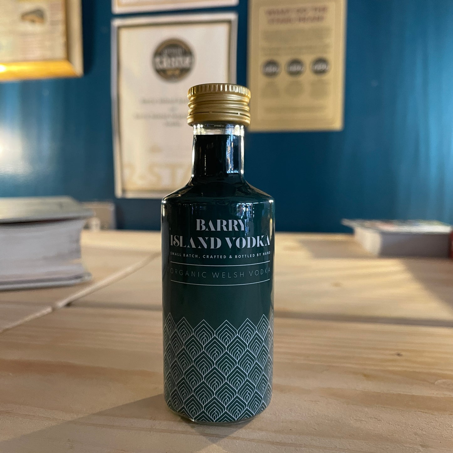 Barry Island Organic Vodka 5cl Miniature Bottle