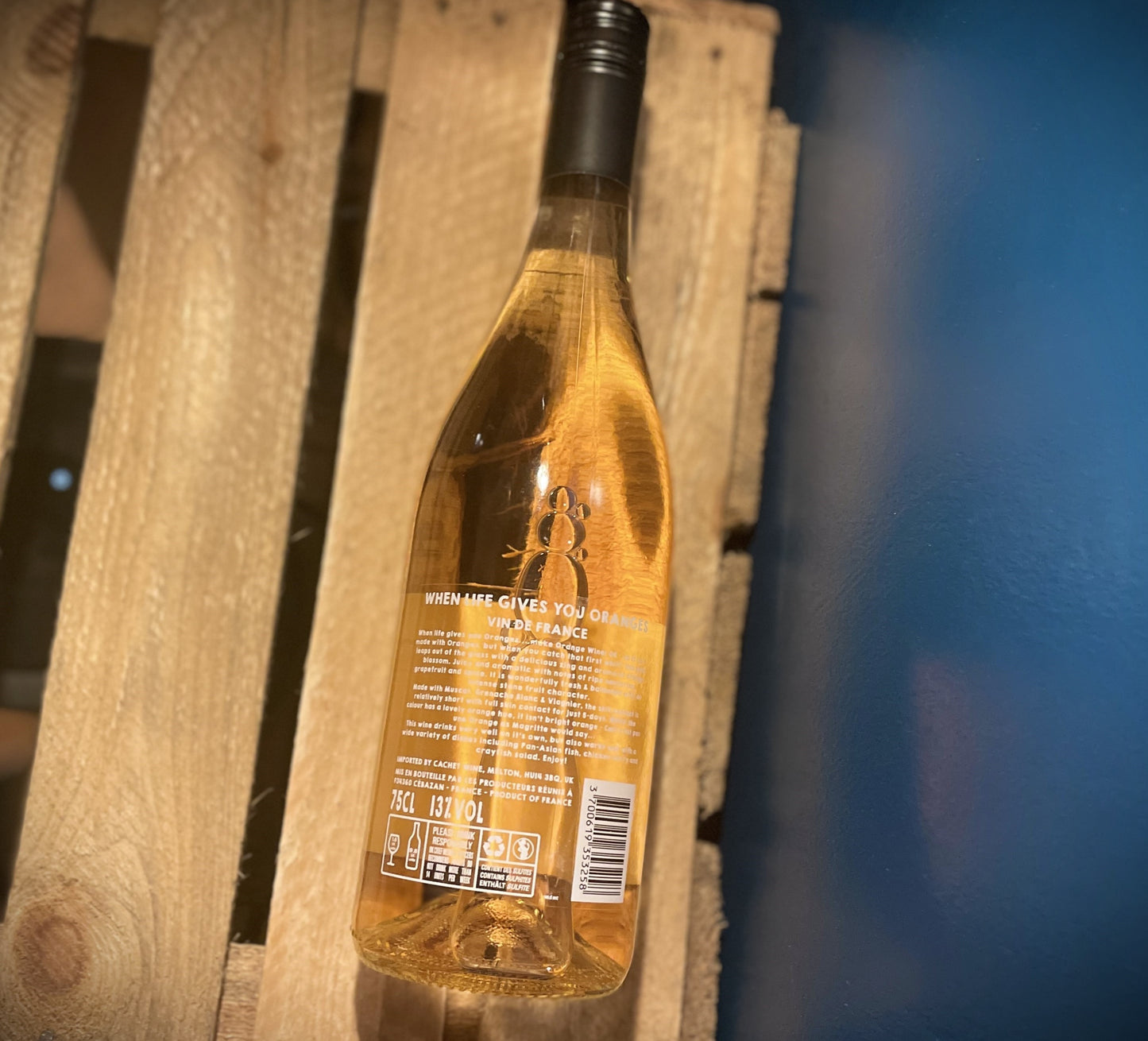 When Life Gives You Oranges Orange Wine, Fredéric Garrabou