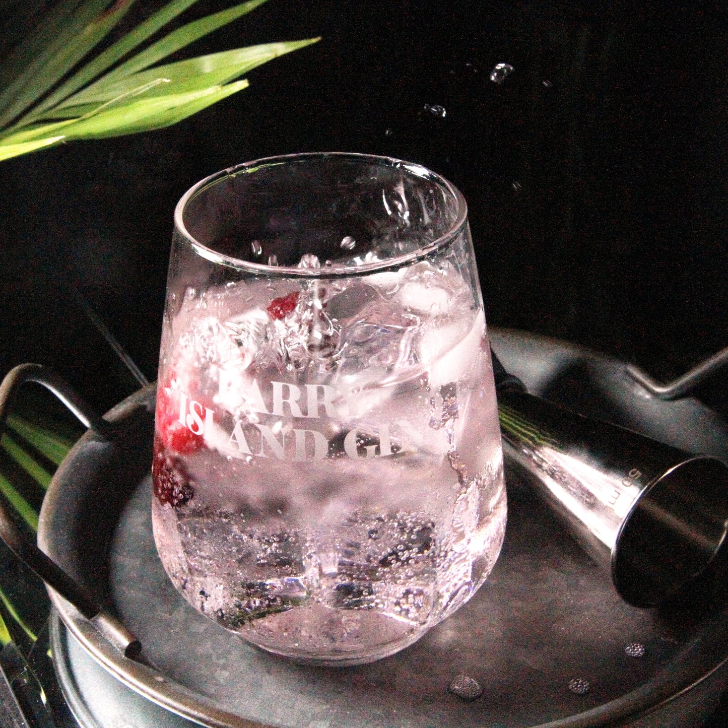 Barry Island Pink Dry Gin Bottle